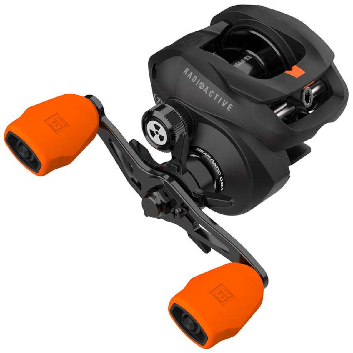Reel image of the 13 Fishing Modus Radioactive Baitcast Reel Rod Combo.
