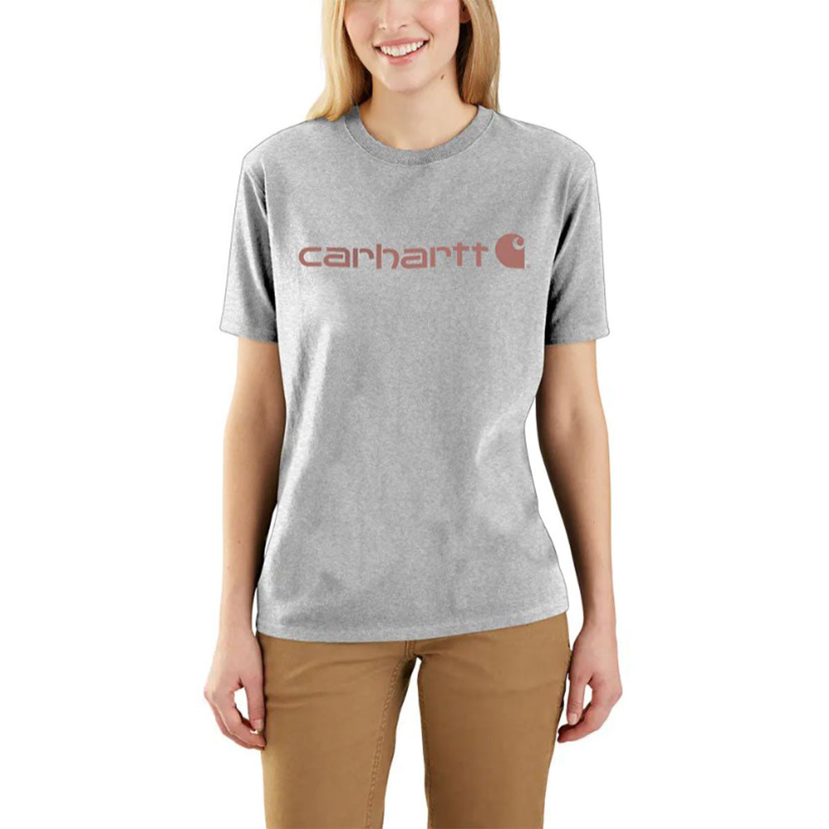 Womens Loose Fit Heavyweight Short Sleeve Tee