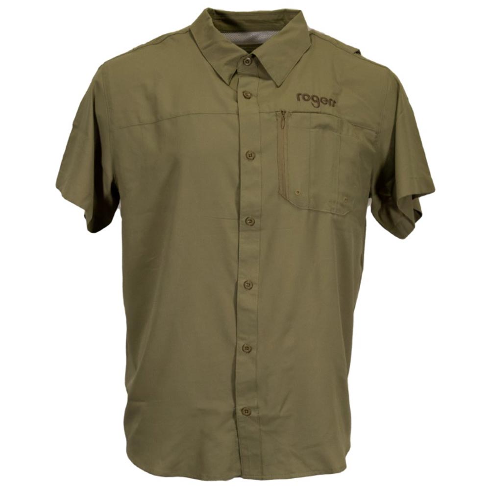 Short Sleeve Fishing Button Down Shirt