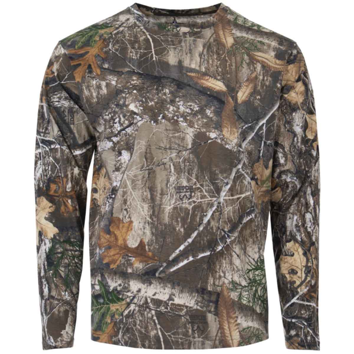 Youth Bear Cave Camo Long Sleeve Tee