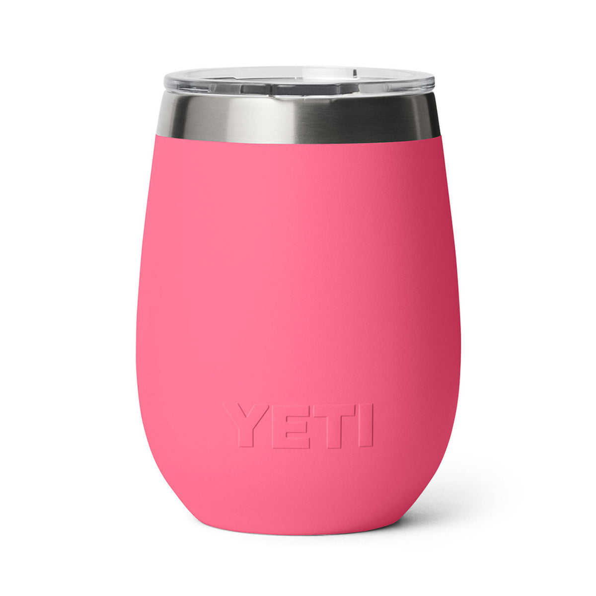 Image of the Yeti Rambler 10 oz. Wine Tumbler with DuraSip Ceramic Lining in Tropical Pink