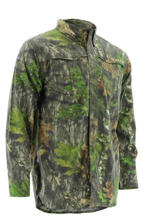 NWTF Woven Long Sleeve Shirt - Mossy Oak Obsession