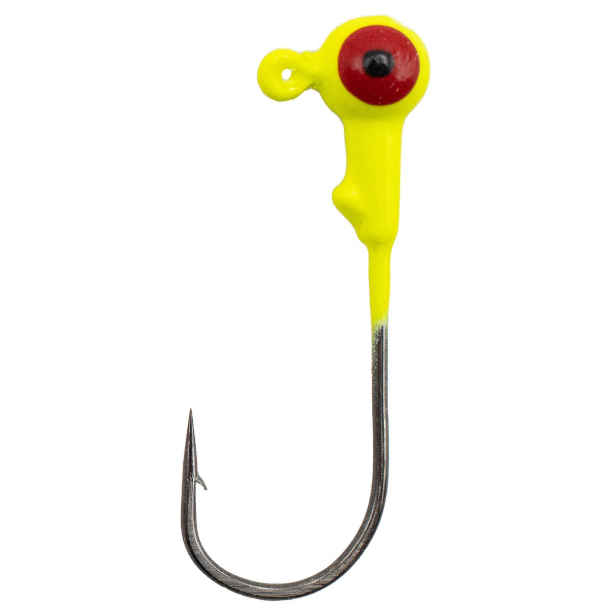 Crappie Jig Heads with Long Shank, 25 Pack