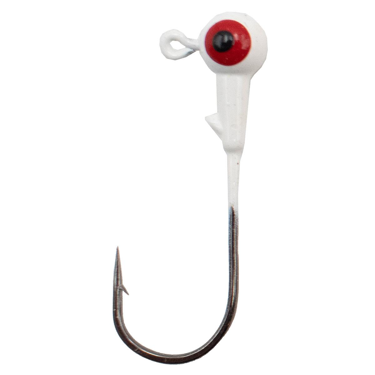 Crappie Jig Heads with Long Shank, 25 Pack