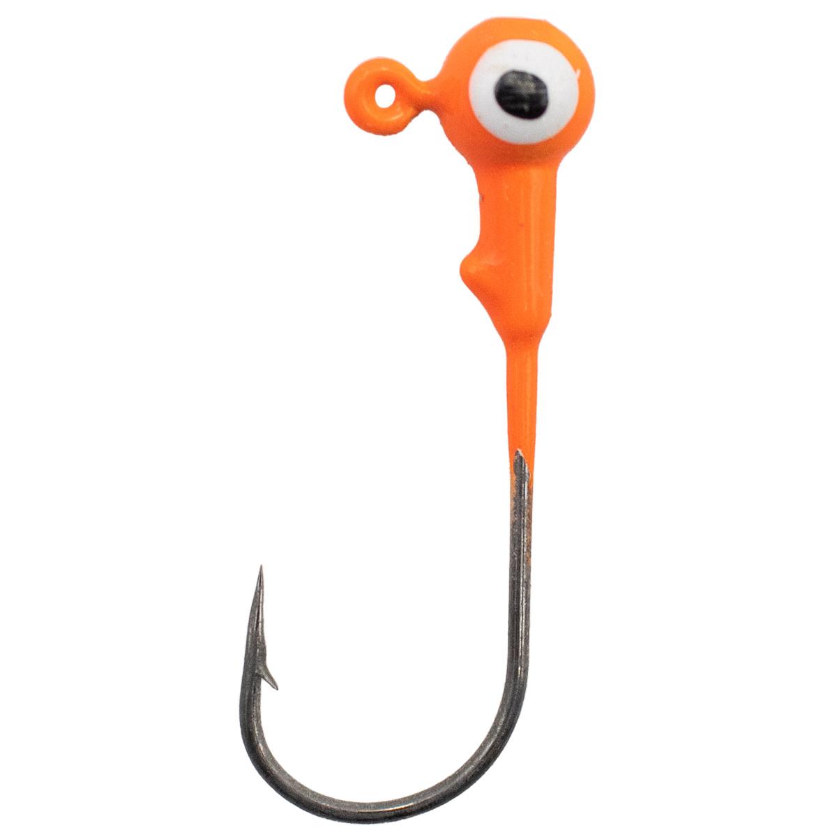 Crappie Jig Heads with Long Shank, 25 Pack