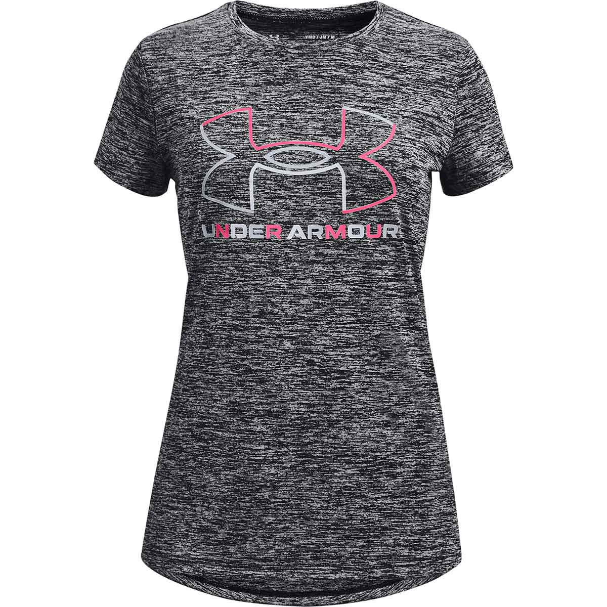 Girl's Tech Big Logo Twist Short Sleeve Shirt