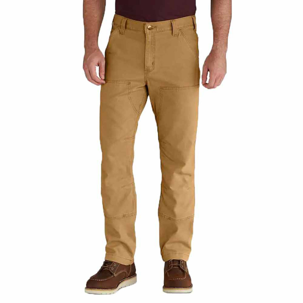 Rugged Flex Relaxed Fit Canvas Double Front Pant