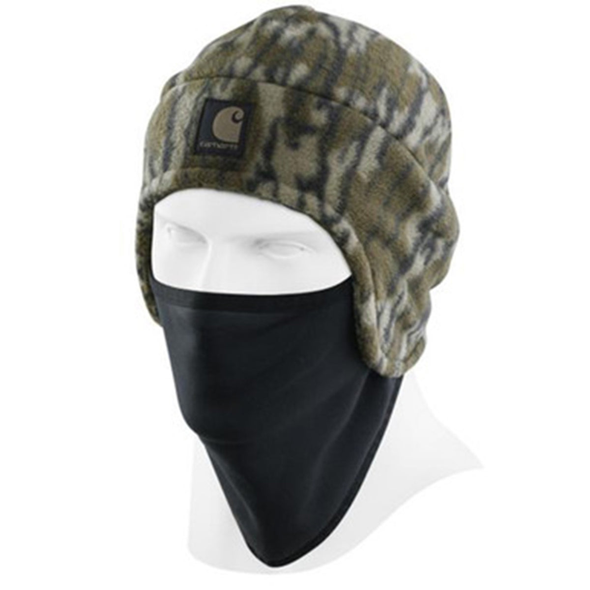 Camo Fleece 2-in-1 Hat