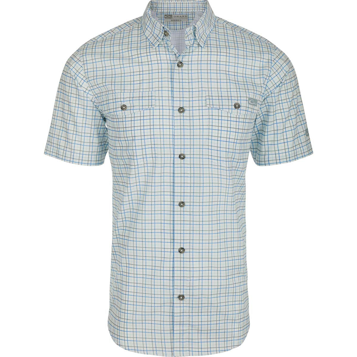 Frat Button Down Tattersall Short-Sleeve Shirt