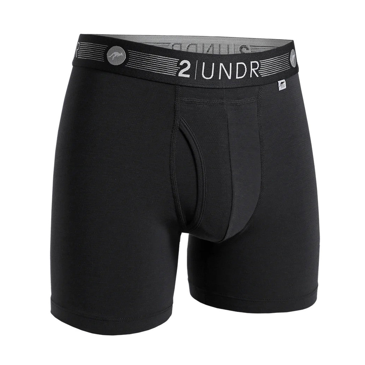 2UNDR Flow Shift Boxer Briefs Image in Black