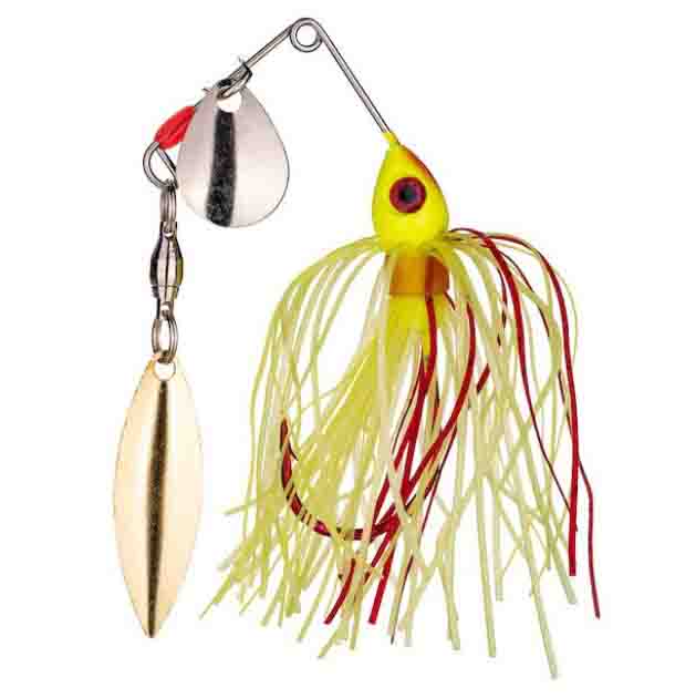 Strike King 1/8 oz Bleeding Bait Mini-King Spinner Bait