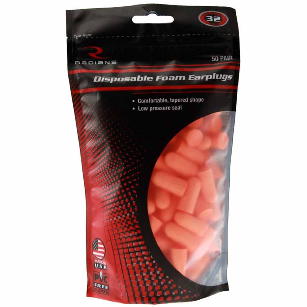 Resistor 32 Foam Earplugs 50 Pair