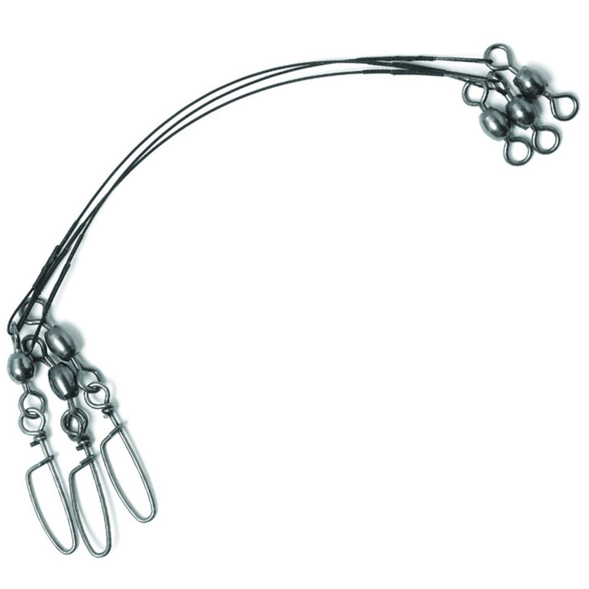 Steel Leader Coastlock Snap and Crane Swivel