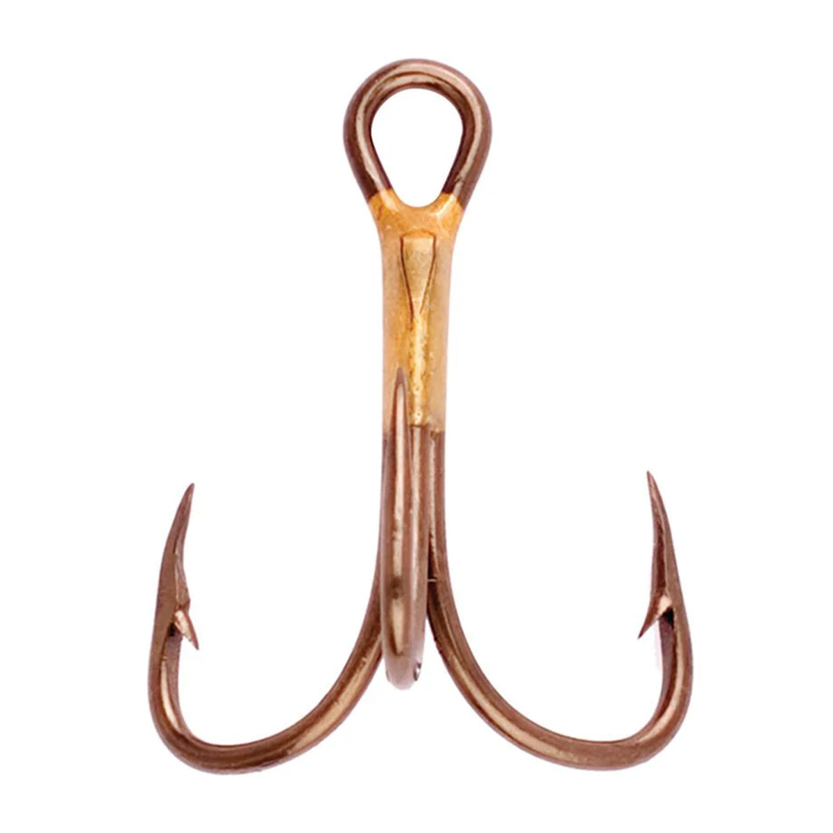 2X Treble Regular Shank Curved Point Fishing Hooks