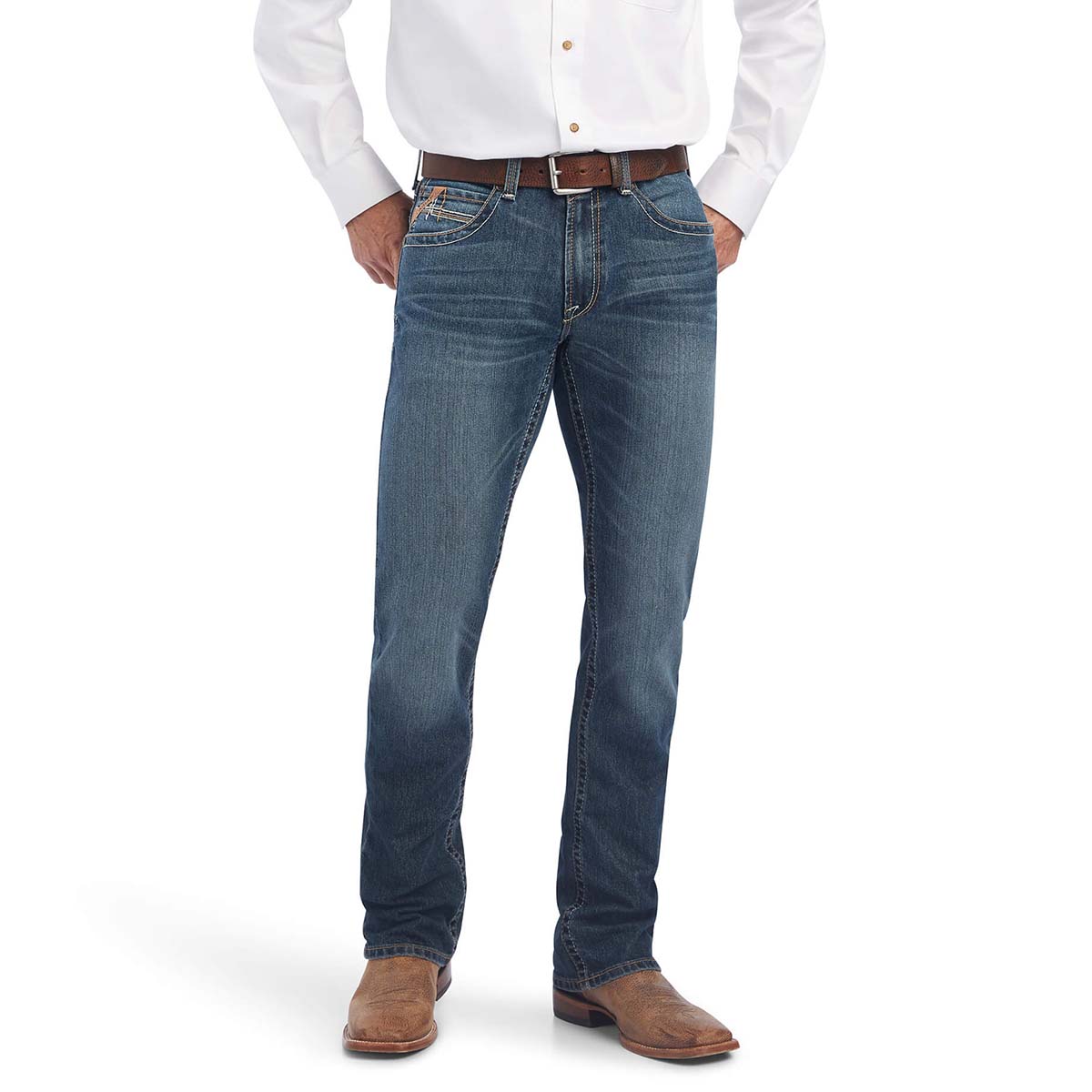 M5 Slim Durazno Straight Leg Jean