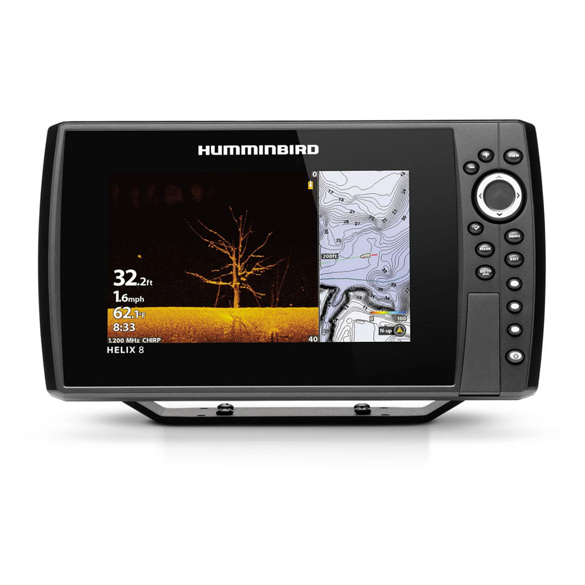 HumminBird Helix Depth Finder - Control Head Only, 9 inch Variation