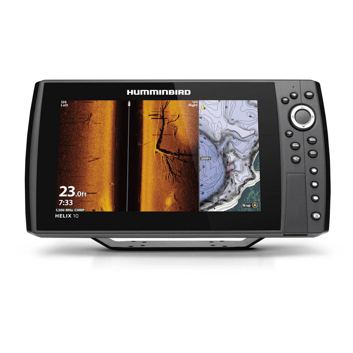 HumminBird Helix Depth Finder - Control Head Only, 10 inch Vaiation
