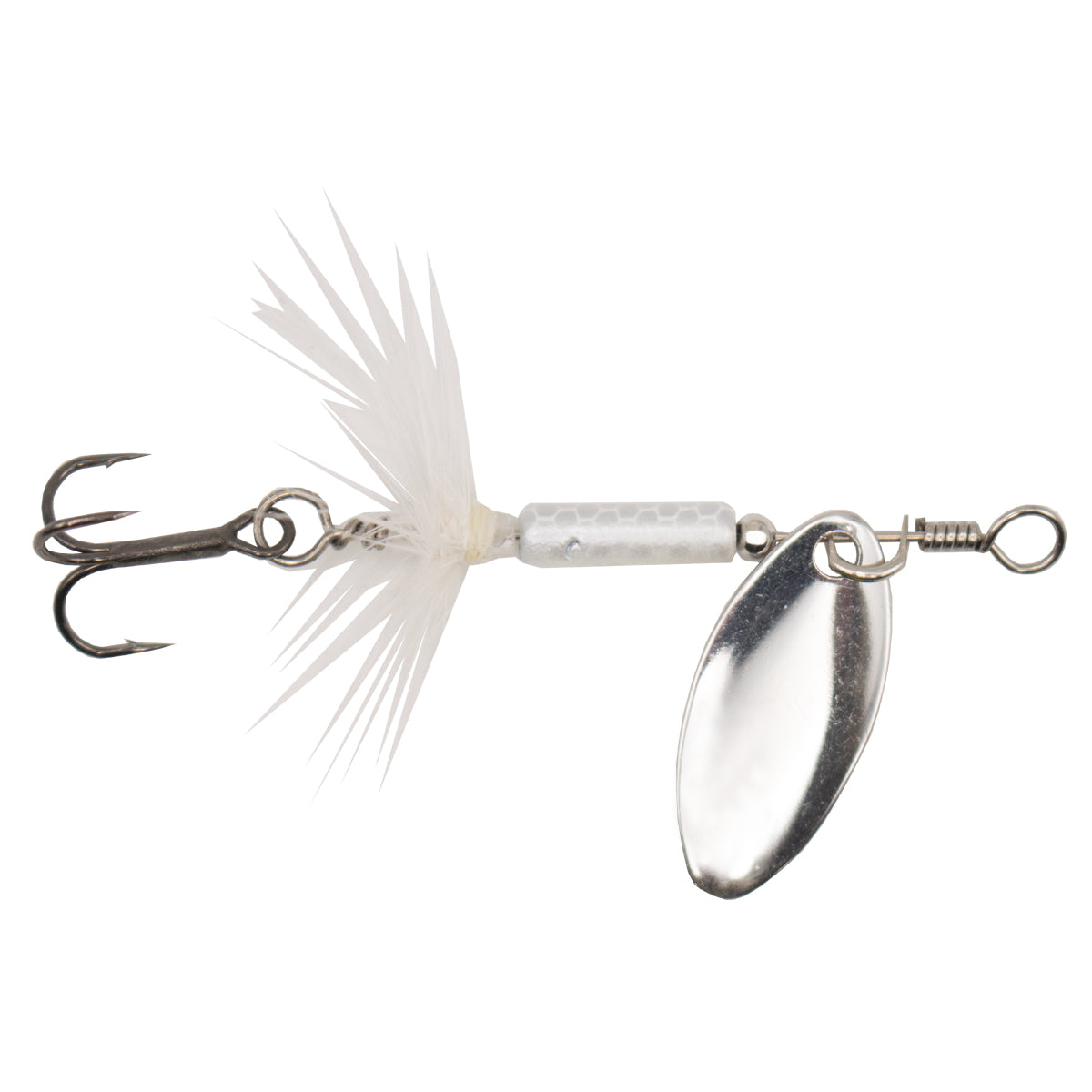 Beeline Spinner with Nickel Treble Hook, 2 Pack