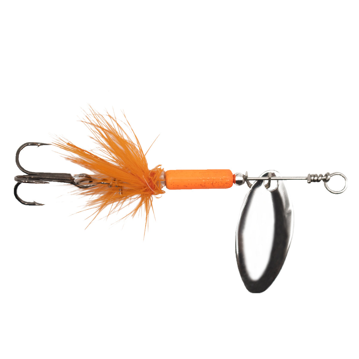 Beeline Spinner with Nickel Treble Hook, 2 Pack