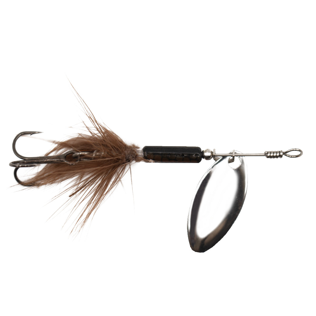 Beeline Spinner with Nickel Treble Hook, 2 Pack