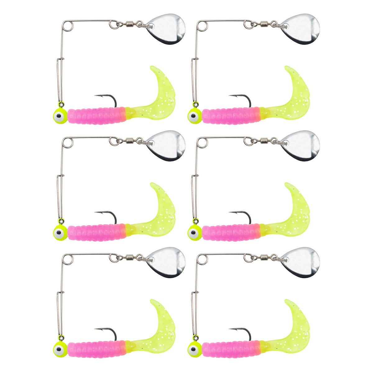 Lil' Bee Jester Soft Plastic, 6 Pack