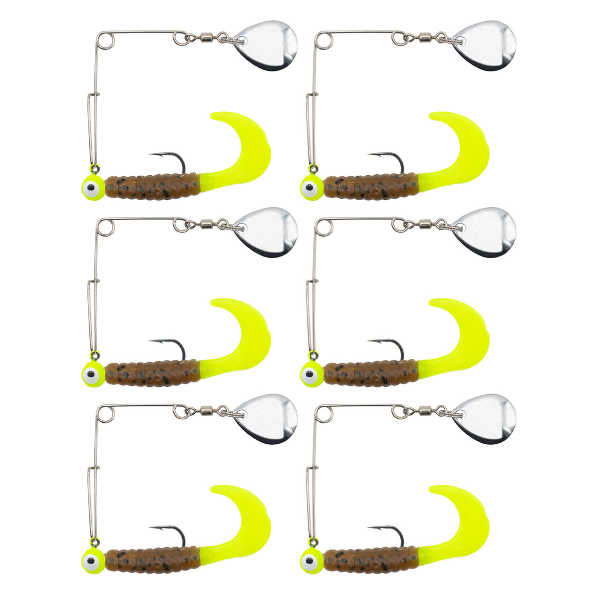 Lil' Bee Jester Soft Plastic, 6 Pack