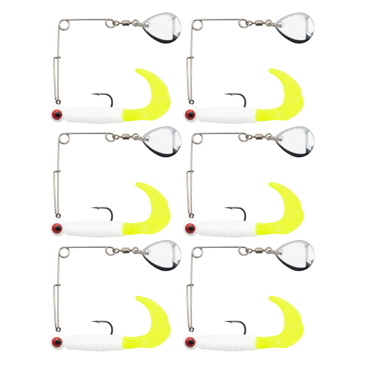 Lil' Bee Jester Soft Plastic, 6 Pack