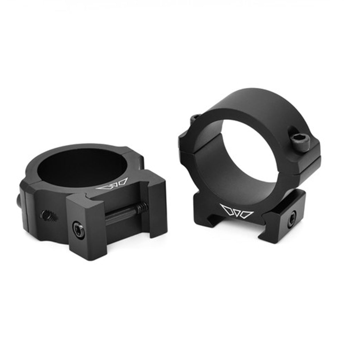 Vapor Horizontal Black Matte Scope Mount Rings