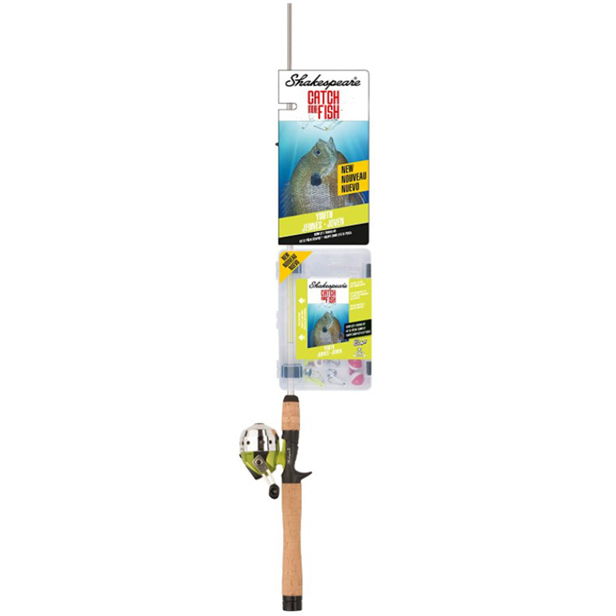 Catch More Fish Spincast Rod and Reel Combo
