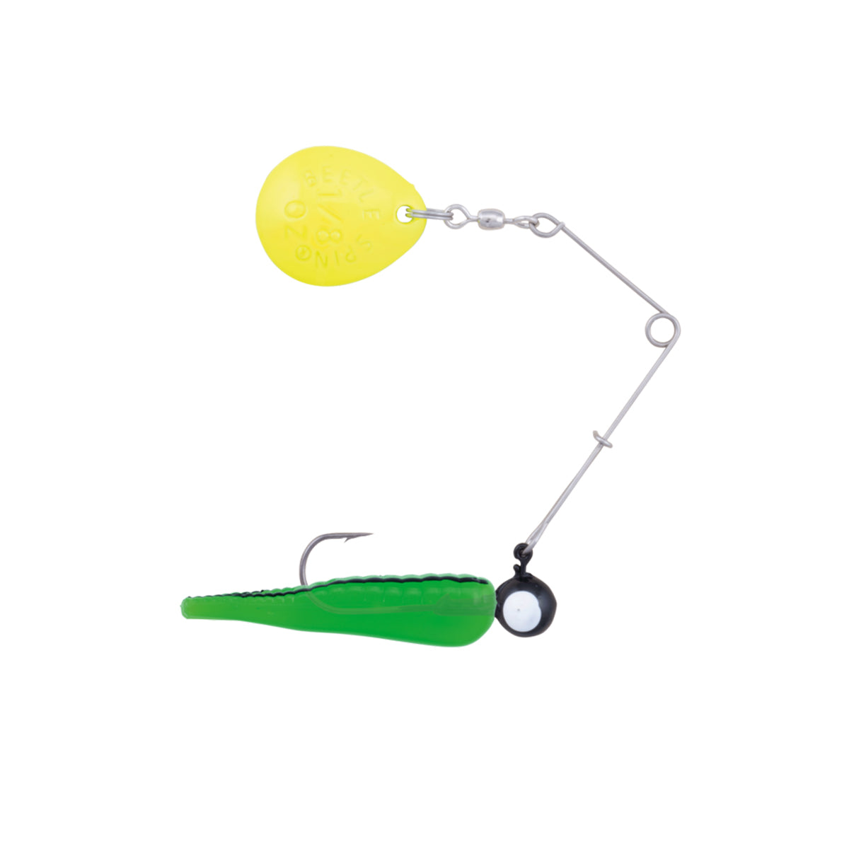 Johnson Beetle Spin with Colored Blade