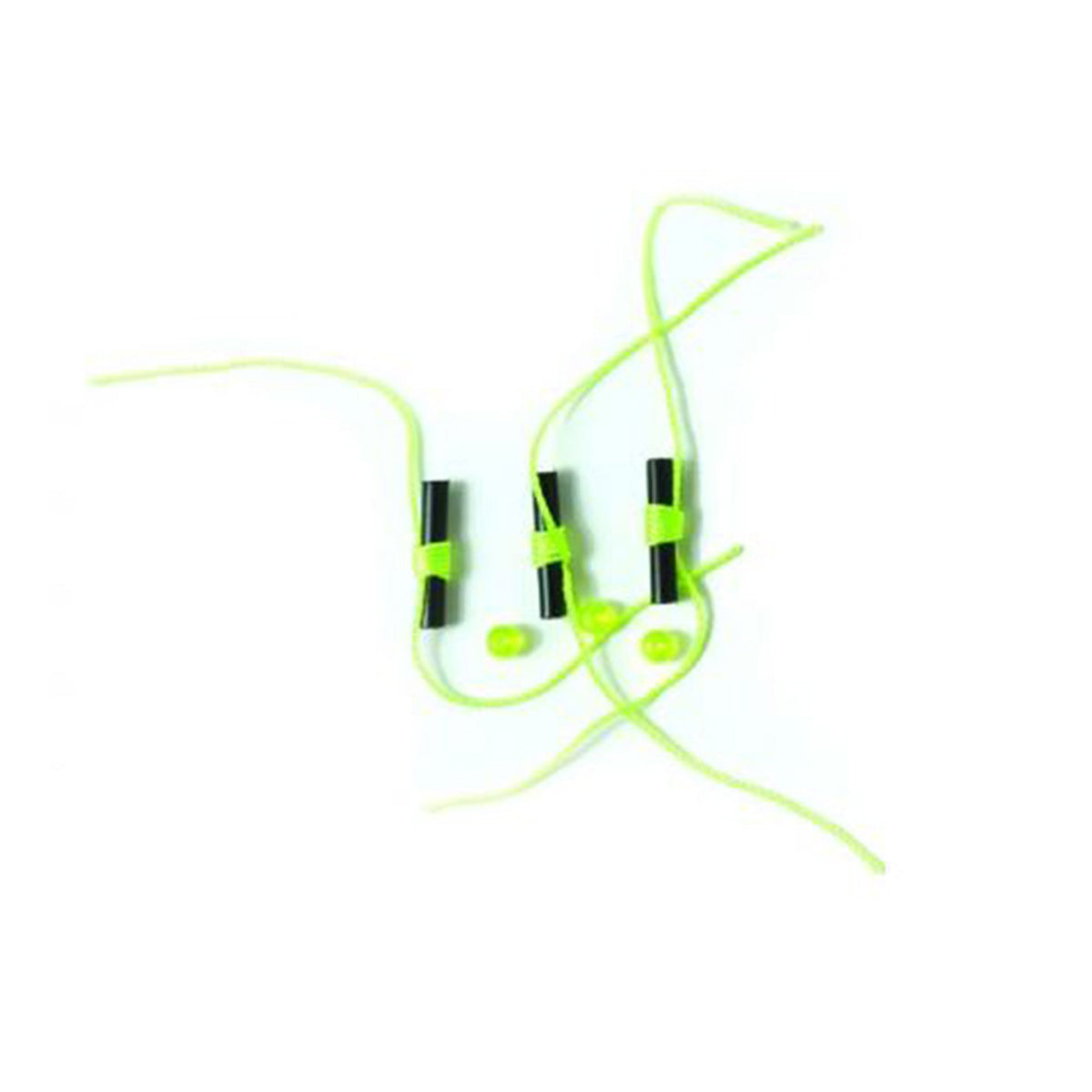 Eagle Claw Bobber Stop String Knots with Beads, 25 Pack