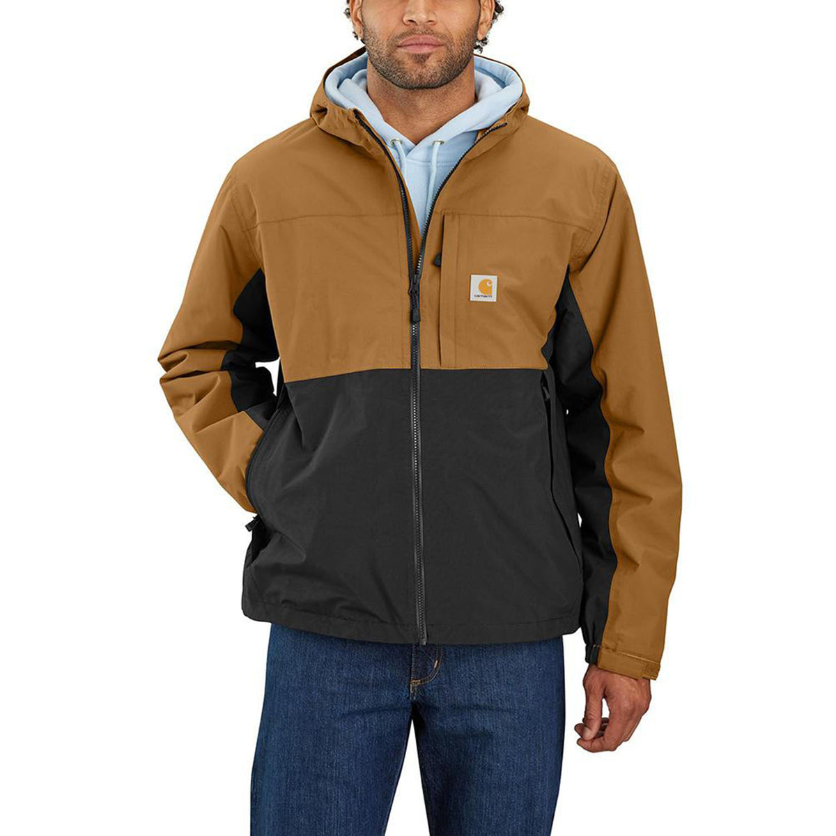 Storm Defender Relaxed Fit Lightweight Packable Waterproof Jacket