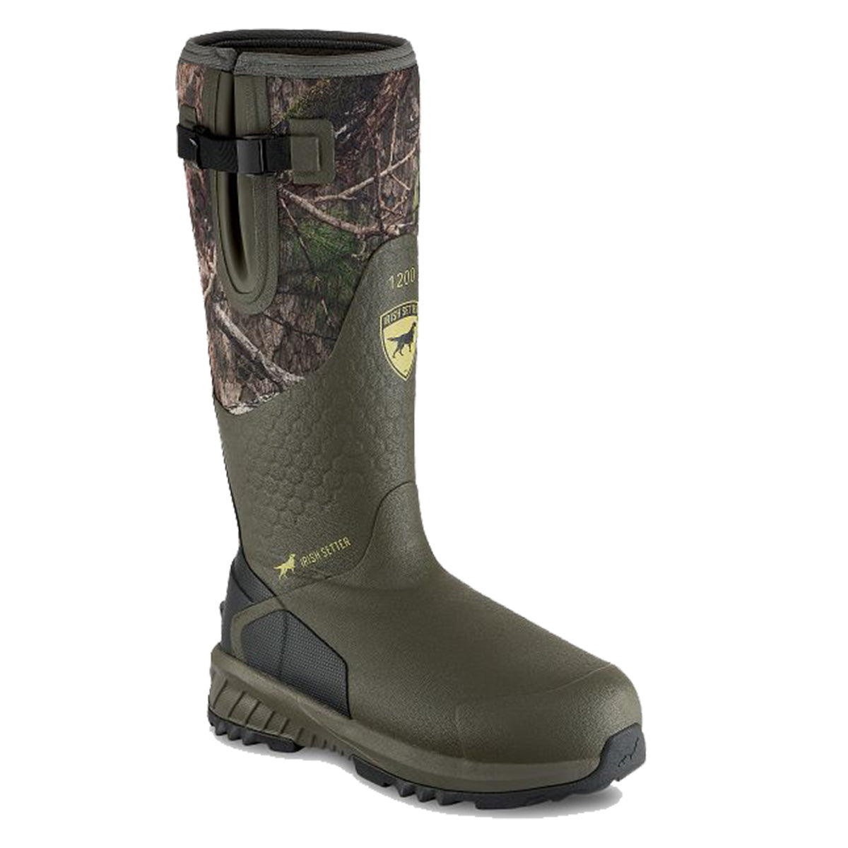 Mudtrek Unisex 17-Inch Waterproof Insulated Rubber Full Pit Pull-On Boot