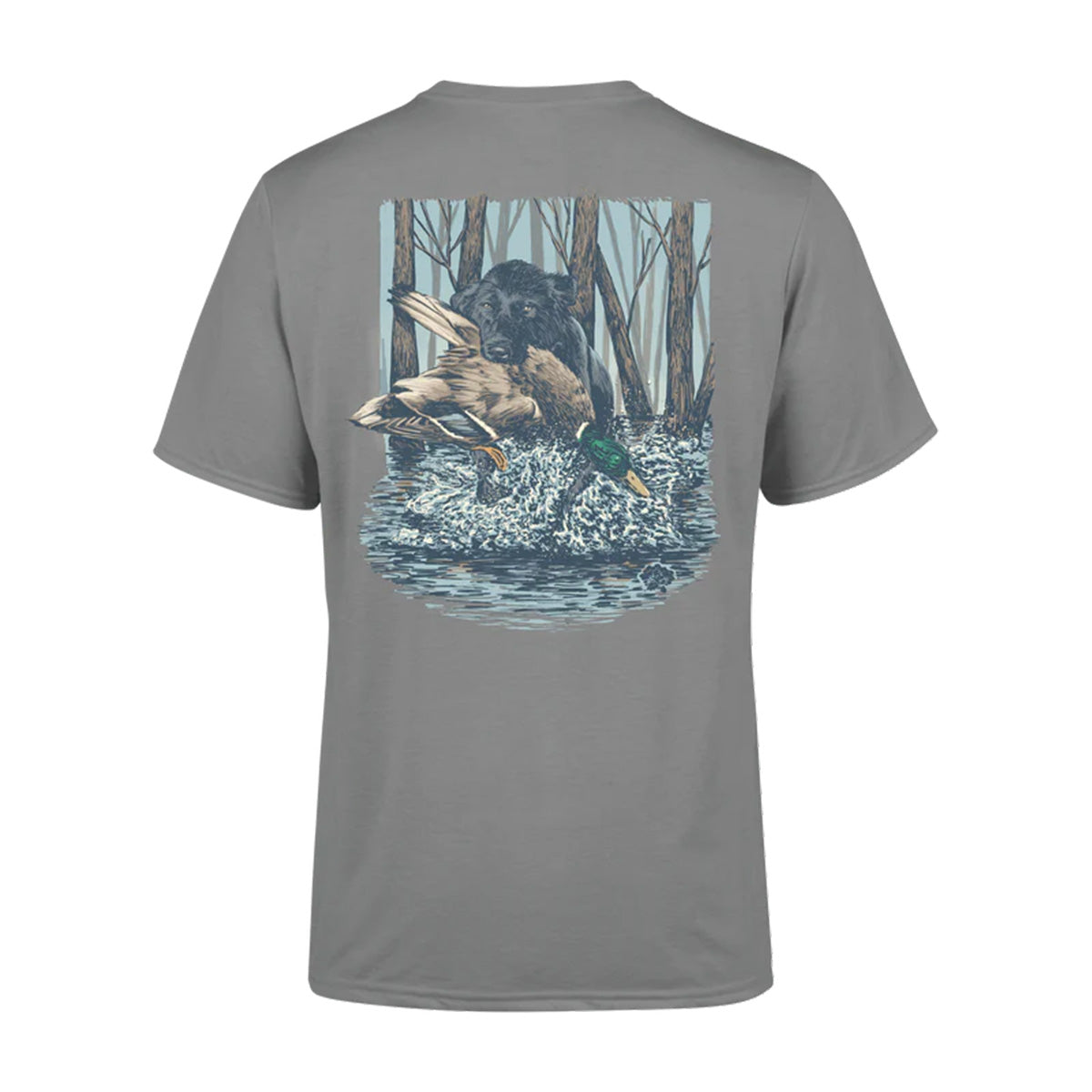 Black Lab & Mallard Tee Short Sleeve