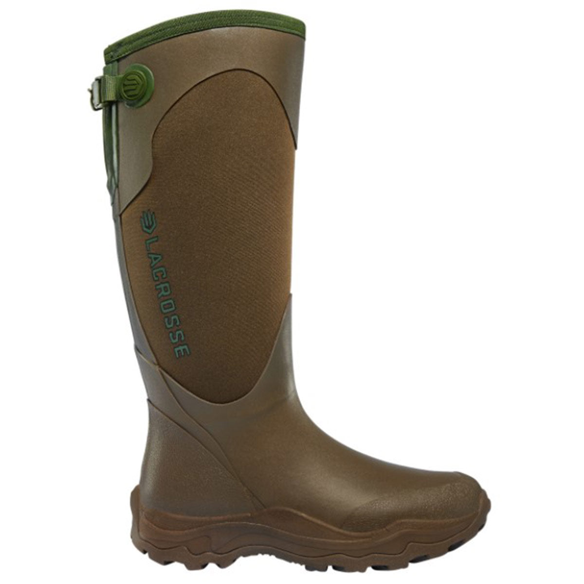 Women's Alpha Agility 15" Brown/Green 1200G Neoprene Boot