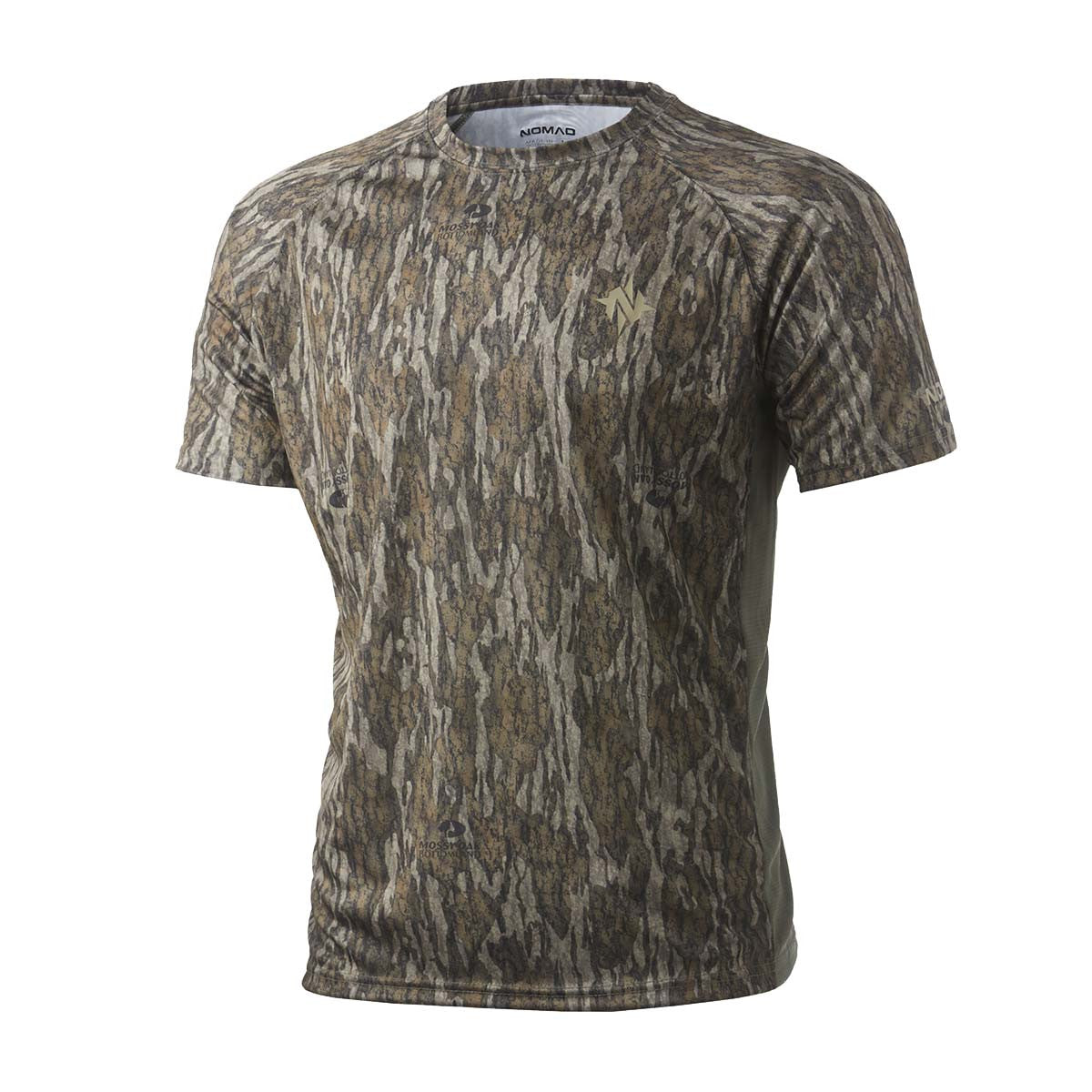 Pursuit Camo Short Sleeve T-Shirt image in Mossy Oak Bottomland