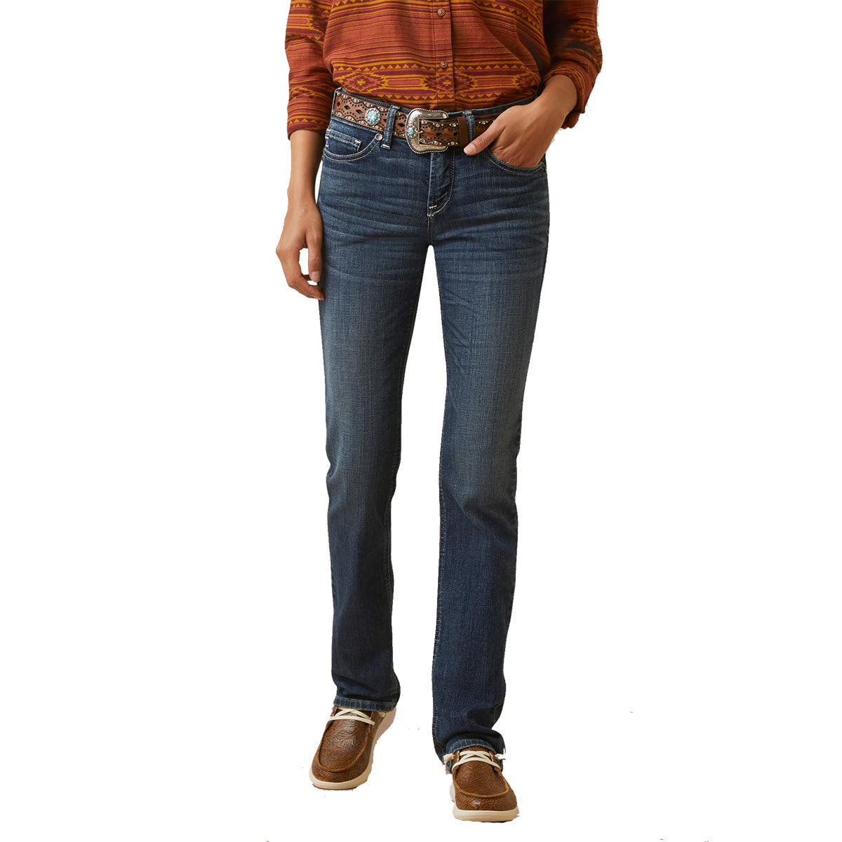 Women's R.E.A.L Perfect Rise Straight Madyson Jeans
