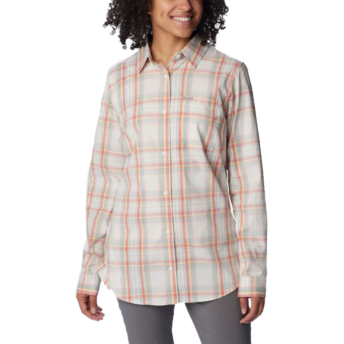 Women's Anytime Patterned Long Sleeve Shirt