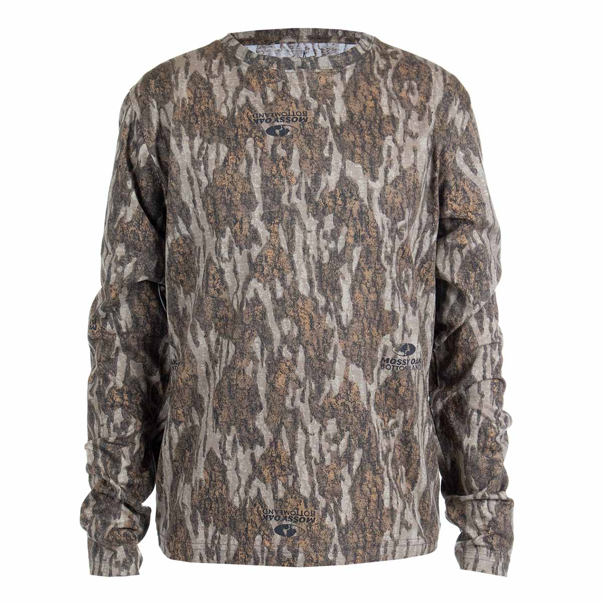 Youth Bear Cave Camo Long Sleeve Tee
