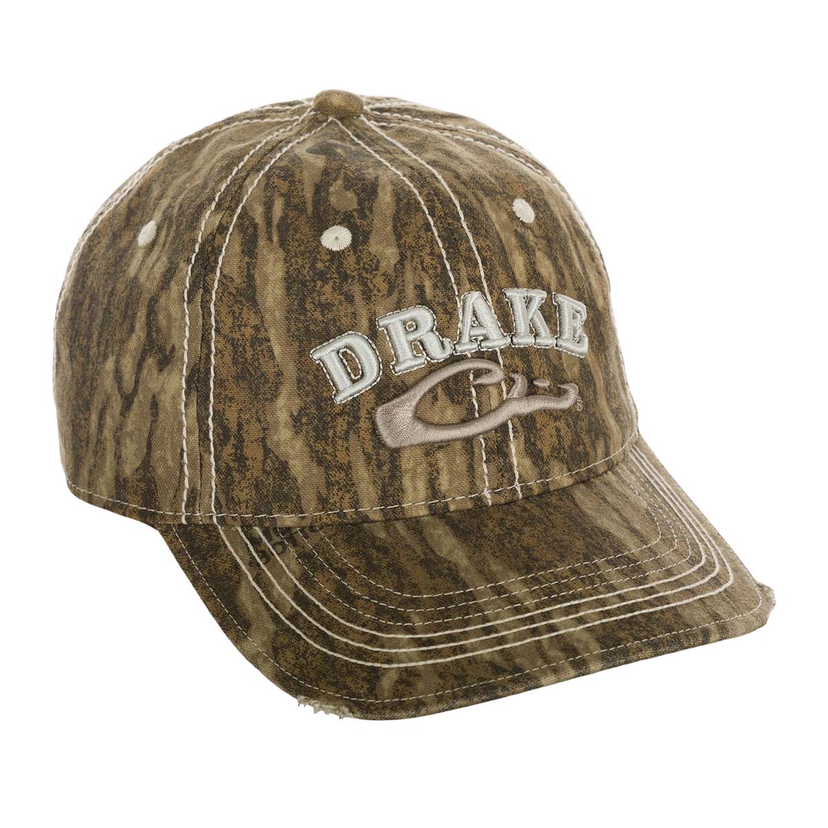 Distressed 6-Panel Ball Cap