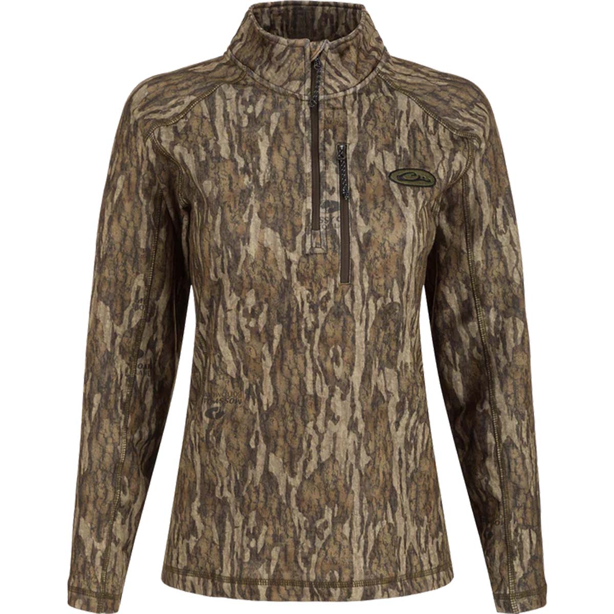Women's MST Breathlite 1/4 Zip Camo Pullover