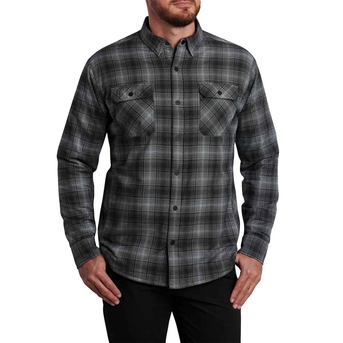 Joyrydr Long-Sleeve Button-Down Shirt-Jac