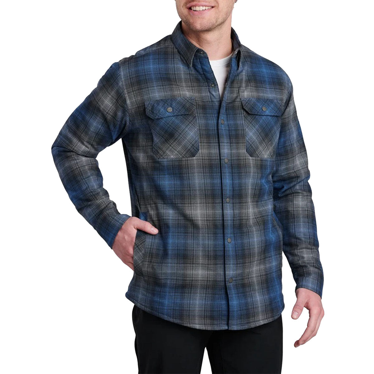 Joyrydr Long-Sleeve Button-Down Shirt-Jac