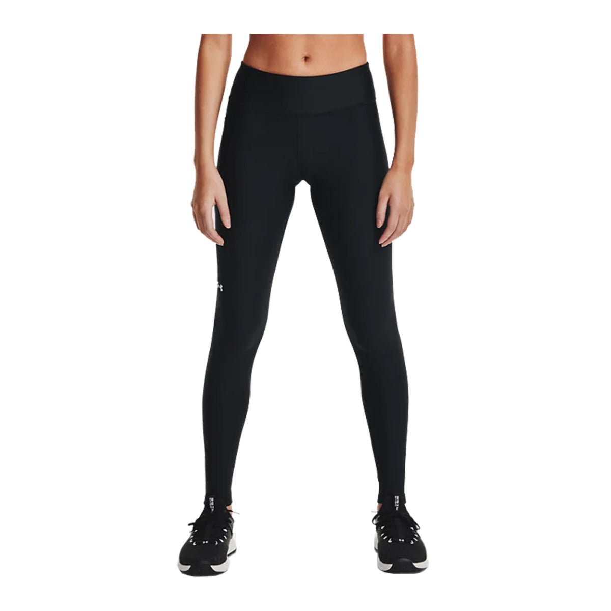 Women's HeatGear No-Slip Waistband Mid-Rise Full-Length Leggings