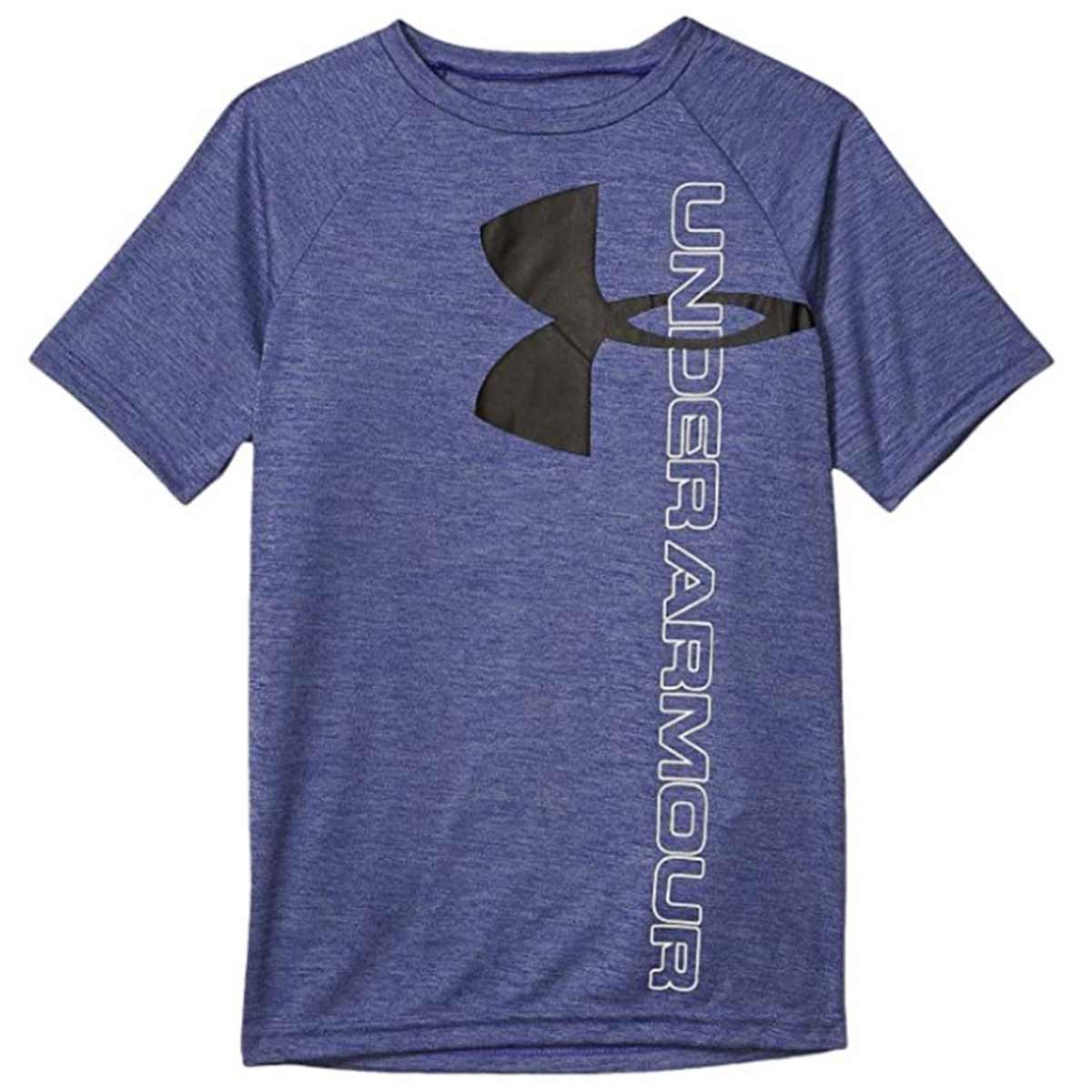 Boy's Tech Split Logo Hybrid Short Sleeve T-Shirt