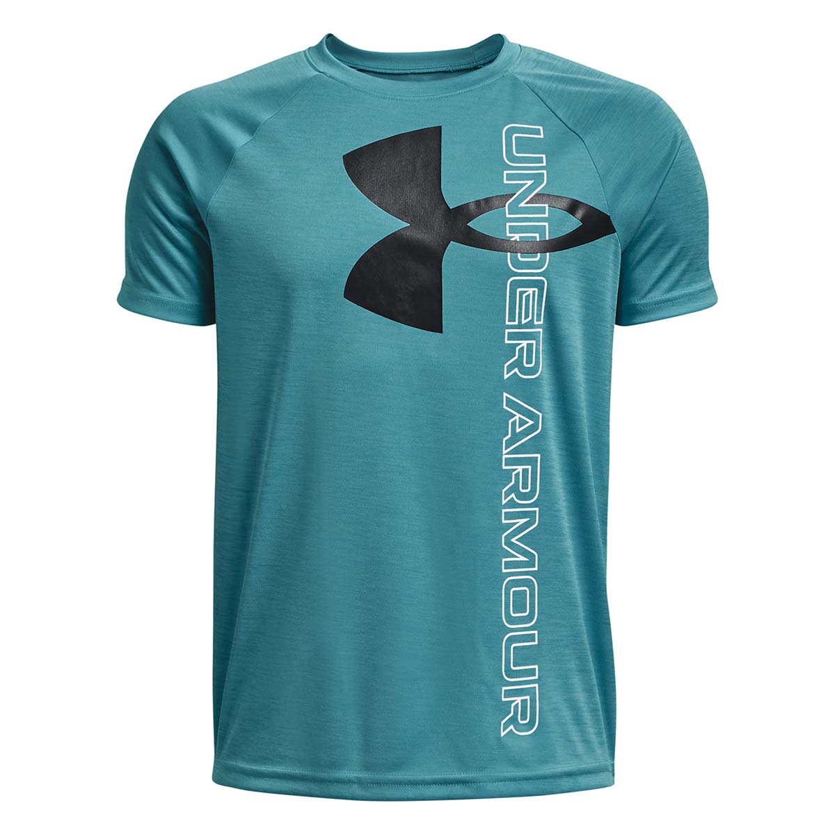 Boy's Tech Split Logo Hybrid Short Sleeve T-Shirt