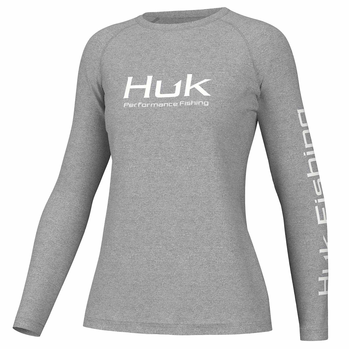 Women's Pursuit Heather Crew Long Sleeve