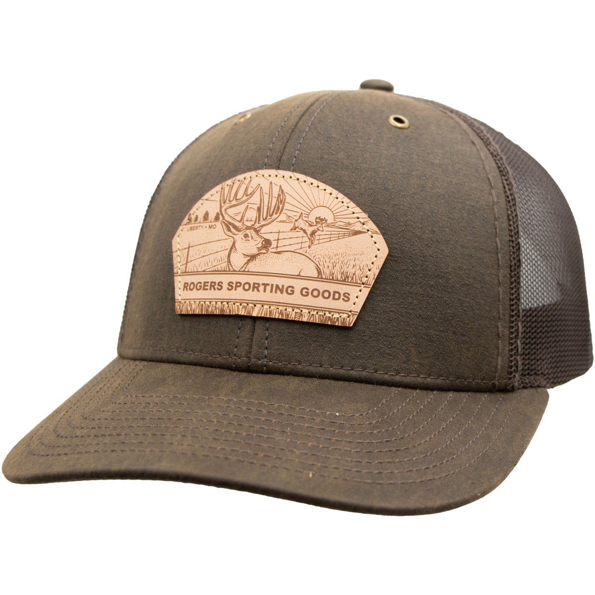 Coated Twill Mesh Back Hat