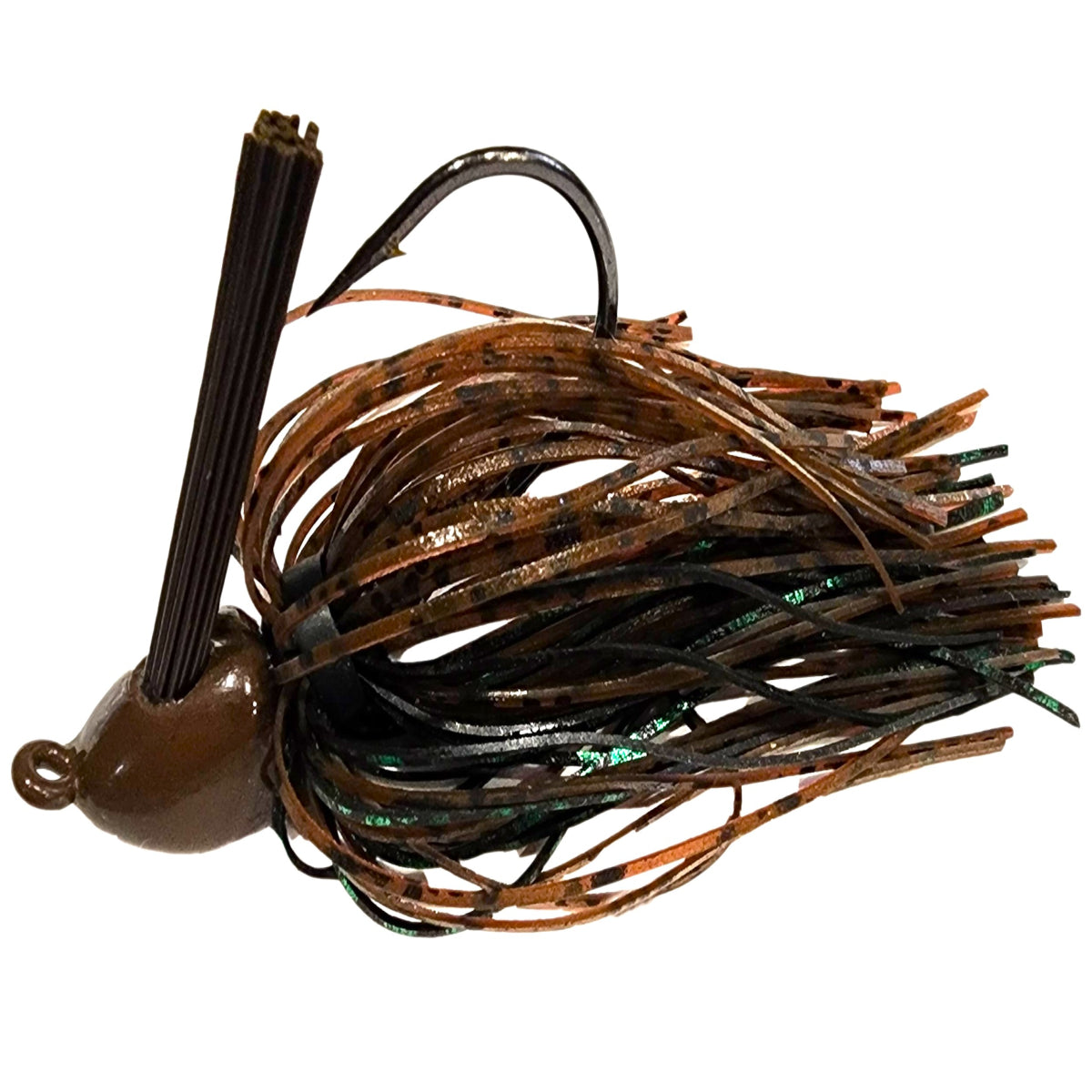 Skirted Flipping Brush Jig, 2 Pack