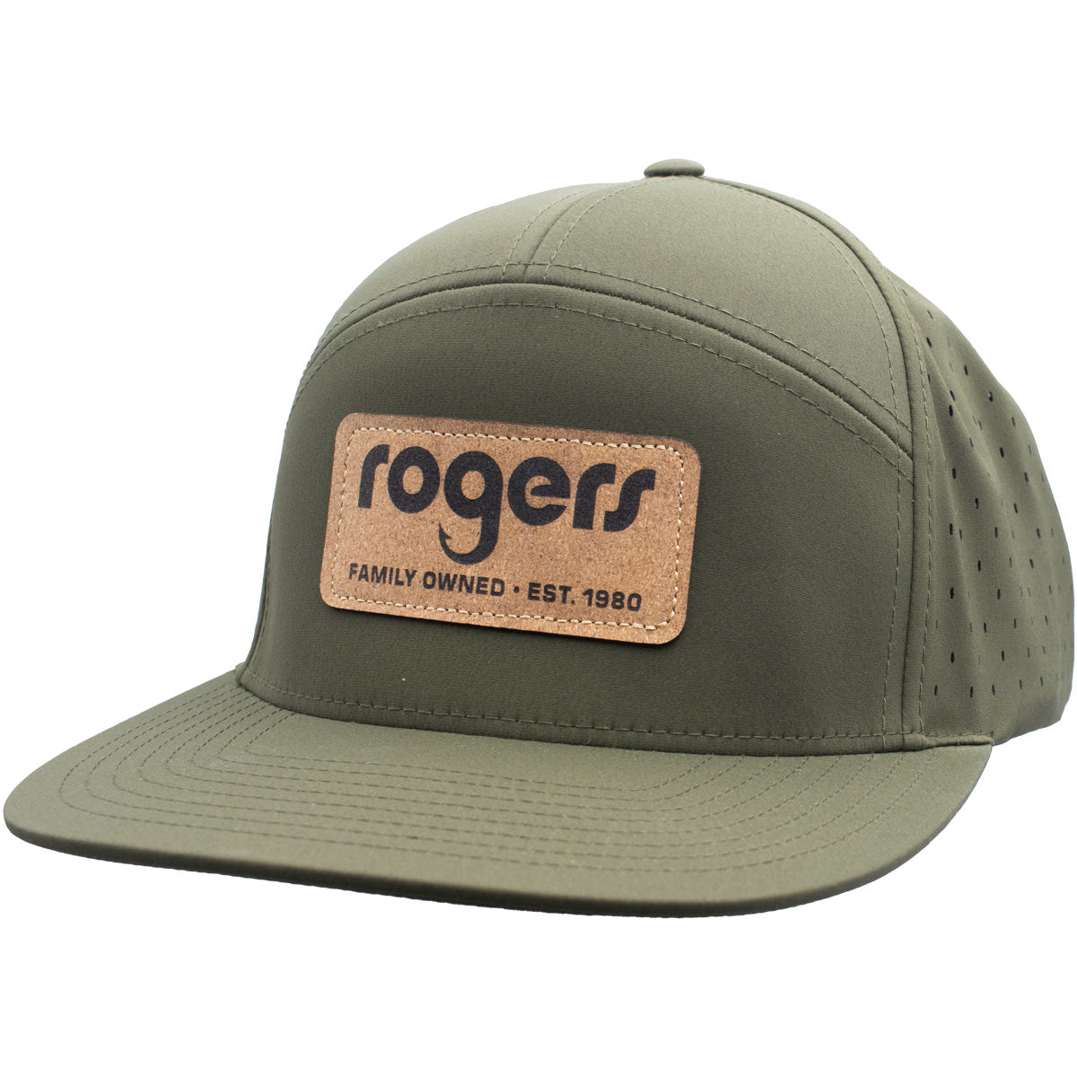 Richardson 169 Performance 7-Panel Flatbill Trucker Hat
